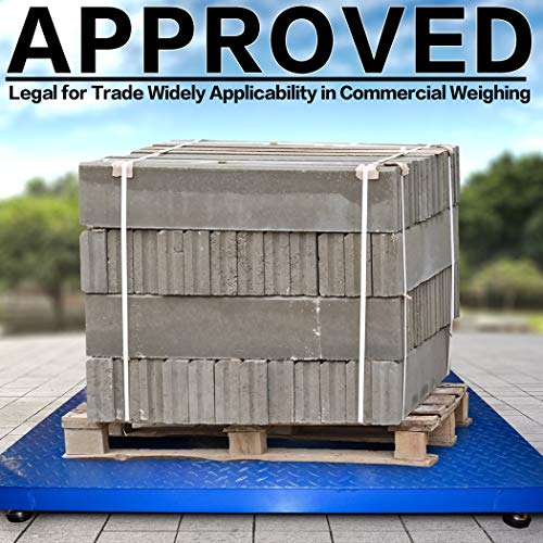 PEC Industrial Floor Scale 60" x 60" 5000LB/0.5LB - 60 Years of Industry Focus