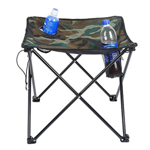 Generic .pin Camping Desk Folding e Beach Campi Set Seats t Seats Ca Foldable Table Chair ble Chair Camouflage Beach able Table