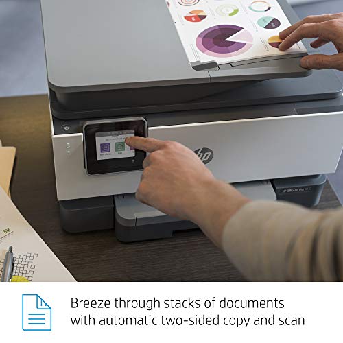 HP OfficeJet Pro 9010 All-in-One Wireless Printer, with Smart Tasks for Smart Office Productivity, Works with Alexa (3UK83A)