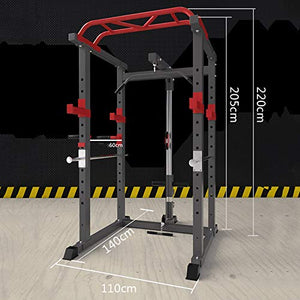 novi Power Rack, Multifunction Home Barbell Rack Adjustable Comprehensive Training Device Strength Training Equipment