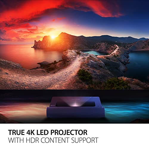 ViewSonic Certified Refurbished X2000B-4K-S Ultra Short Throw 4K UHD Laser Projector