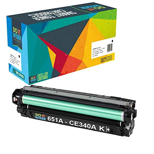 Do it Wiser Compatible for HP 651A CE341A CE342A CE343A CE340A Toner for HP Laserjet Enterprise 700 MFP M775 M775dn - 4 Pack