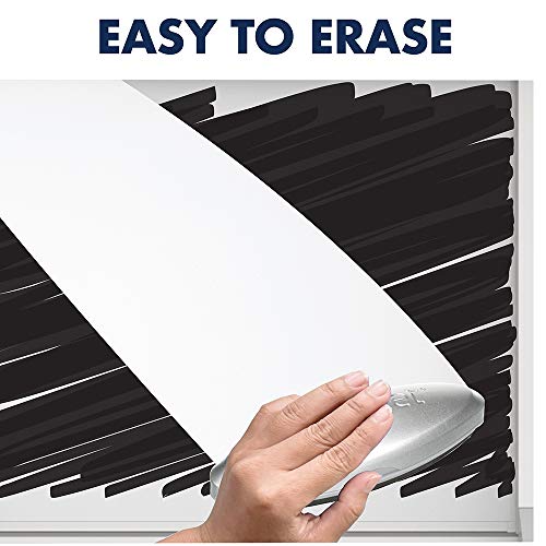 Quartet Dry Erase Easel, Magnetic, 40" x 68", Motion Dual-Track, Mobile, Aluminum Frame (ECM4068DT)