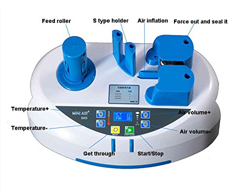 Mini Air Easi Air Pillow Maker Air Making Machine Air Cushion Machine Inflatable Packaging + 1 Free Test Film Roll