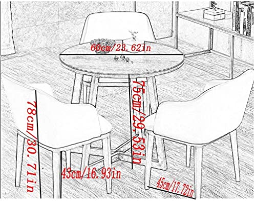 SYLTER Office Conference Table Set with Chair - Beige