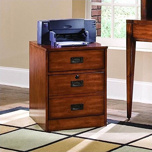 Hooker Furniture Danforth Mobile File in Rich Medium Brown