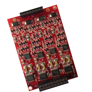 AsteriskStore TDM800P FXO Card with 8 FXO Ports and Echo Cancellation Module - PCI - Compatible with Asterisk, Issabel, FreePBX