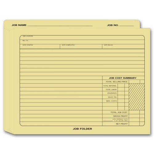 Expandable Job Folders