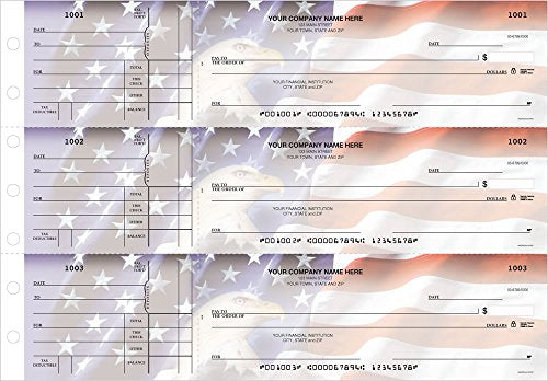 General Manual Business Checks, 3 to a Page American Spirit Multipurpose Checks, 5000 Single Checks