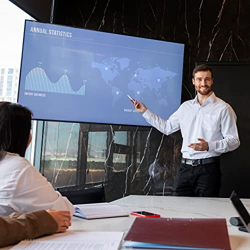 TouchWo 32 inch Interactive Touchscreen Monitor with Smart Board - 1080P Display, Win-10, Core i5, 4GB RAM, 128GB ROM