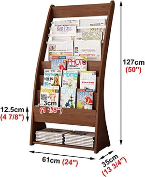 ArhaR Literature/File/Pamphlet Display Rack - Red