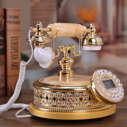 KOSHSH Vintage Push-Button Landline Telephone