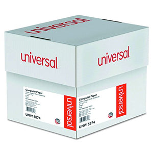 Universal Multicolor Paper, 4-Part Carbonless, 15lb, 9-1/2" x 11", Perforated, 900 Sheets (15874)