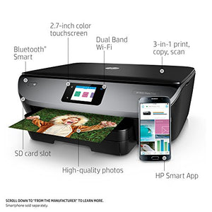 HP ENVY Photo 7155 All-in-One Photo Printer with Wireless Printing, HP Instant Ink, Works with Alexa (K7G93A)