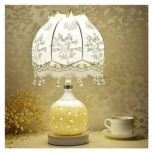 MaGiLL Modern Ceramic Desk Lamp with Double Switch - Multifunctional Night Light