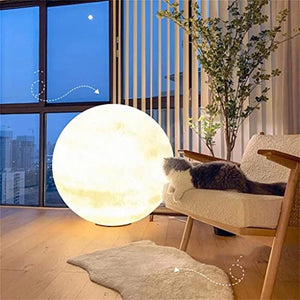 None Villa Outdoor Moon Lamp Floor Lamp