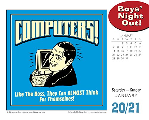 Boys' Night Out! 2018 Calendar