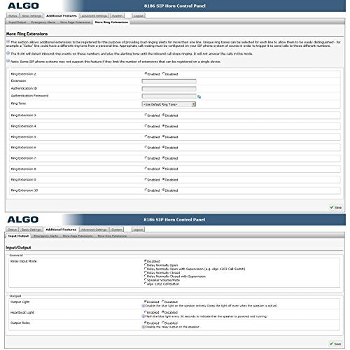 Algo 8186 SIP Paging Speaker and IP Loud Ringer