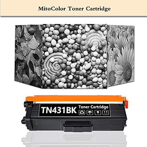 8-Pack(2BK+2C+2M+2Y) Compatible TN431 Toner Cartridge Replacement for Brother TN-431 HL-L8360CDW MFC-L8900CDW HL-L8360CDWT HLL8260CDW HLL8360CDW MFC-L8610CDW L8360cdw L8900cdw Toner Printer