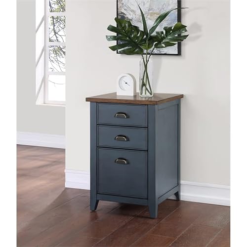 Martin Furniture Blue Filet Cabinet