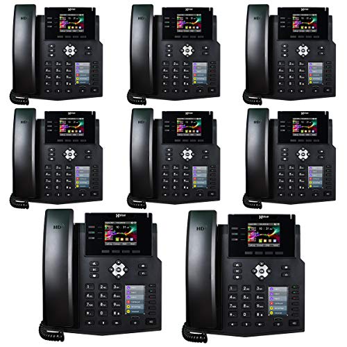 Xblue Cloud Phone System Bundle with 8 IP Phones & 6 Months of Cloud VoIP Service