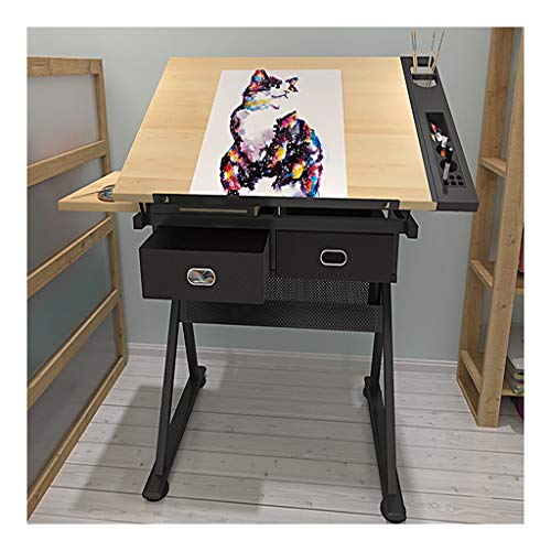 JDkilp Artist Table,with Adjustable Height for Art Design Drawing Writing Painting Crafting Drafting Work and Study