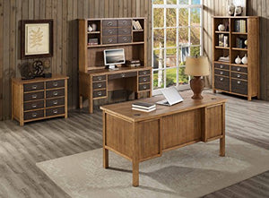 Martin Furniture IMHE660 Heritage Half Pedestal Desk