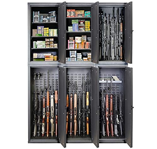 Secure It Storage Agile Model 52 Ultralight Safe: Holds 6 Rifles and Includes CradleGrid Tech, A Heavy Duty Safe with Keypad Control, Stores Rifles, Shotguns and Pistols, Easy Assembly