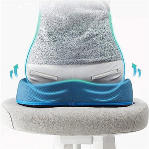 DAVBIR Comfort Seat Cushion for Office Chair - Memory Foam Sciatica Pillow