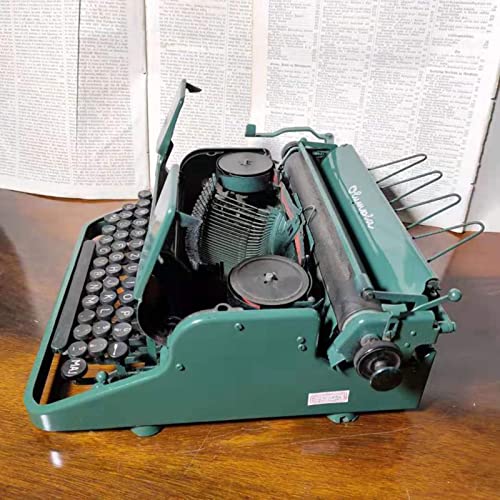 Amdsoc English Typewriter - Refurbished Mechanical - 1940s Germany Antique