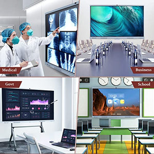 JYXOIHUB Smart Board Collaboration Hub, 65 Inch 4K Digital Whiteboard with Dual System and 20MP Camera