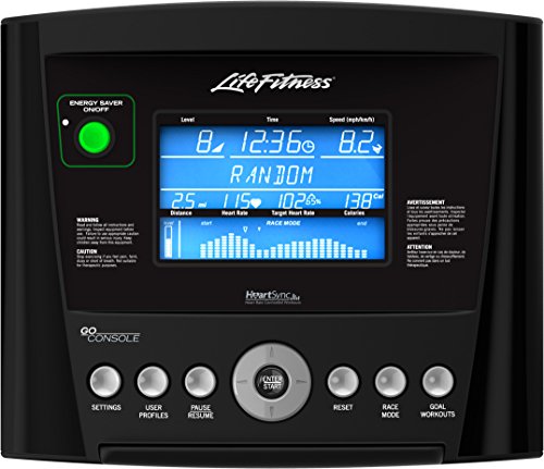Life Fitness E5 Go Cross-Trainer, Titanium