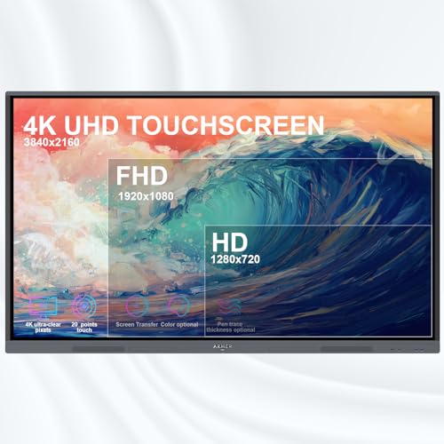 Armer 55'' Smart Board 4K UHD Touchscreen Interactive Whiteboard