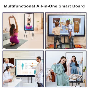 AI-BOARD 43" Smart Board 4K UHD Touchscreen Display Digital Whiteboard