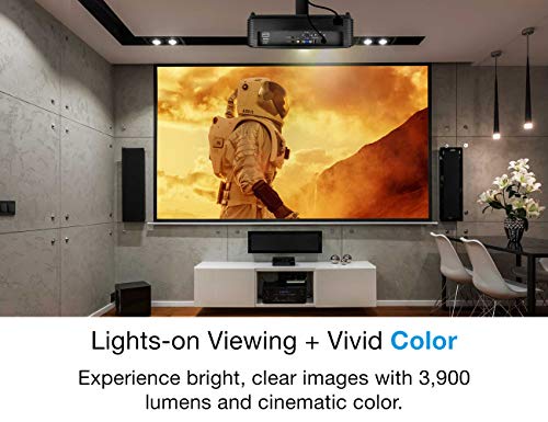 Optoma H190X HD Ready 720p Projector | Bright 3900 Lumens | 3D-Compatible | Built-In Speaker