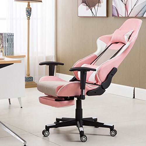 COLIBROX--Ergonomic Gaming Chair High Back Racing Office Chair w/Lumbar Support & Footrest. top gamer ergonomic gaming chair assembly. homall gaming chair website. top gamer chair amazon.