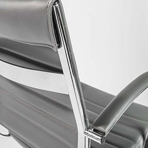EV Furniture Brooklyn Low Back Office Chair in Gray