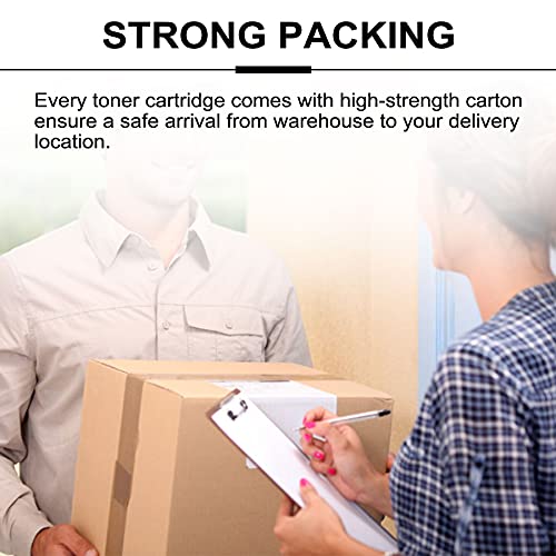 4 Pack (1BK+1C+1M+1Y) 122A | Q3960A Q3961A Q3962A Q3963A Compatible Remanufactured Toner Cartridge Replacement for HP Color 2820 2830 2840 2550n 2550L 2550Ln Printer