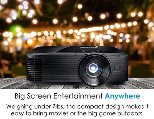 Optoma HD243XRFBA 1080p Projector (Renewed)