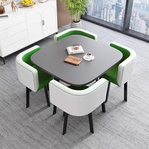 HASMI Conference Table with Chairs Set - Modern Office Reception Furniture