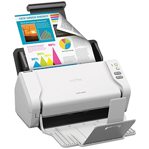 Brother High-Speed Desktop Document Scanner, ADS-2200, Multiple Scan Destinations, Duplex Scanning