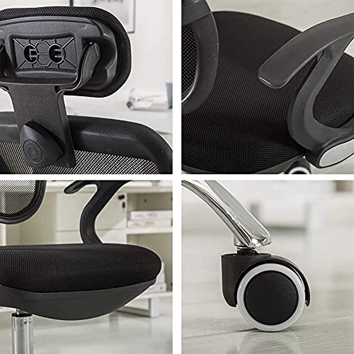 Office Chairs Breathable Mesh Multi-Functional Ergonomic Rotating Recliner