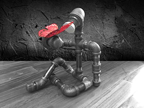 Flutter - A Pipe Lamp for Industrial and Urban Decors, Hospitality Industry Lighting
