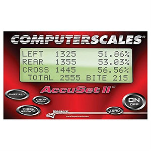 Longacre® 52-72582 Computerscales® AccuSet II 1100 lb/pad