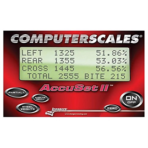 Longacre® 52-72582 Computerscales® AccuSet II 1100 lb/pad