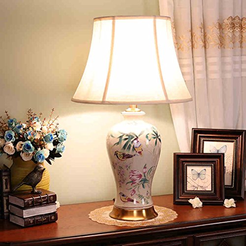 505 HZB Bedroom Bedside Lamp American Style Living Room Desk Lamp