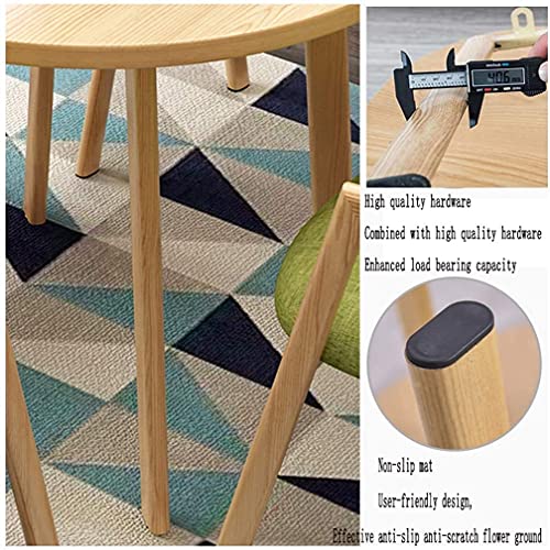 SKUAI Small Office Conference Coffee Table Chair Set - Modern Tea Shop Furniture for Office, Lounge, or Hotel (Blue)