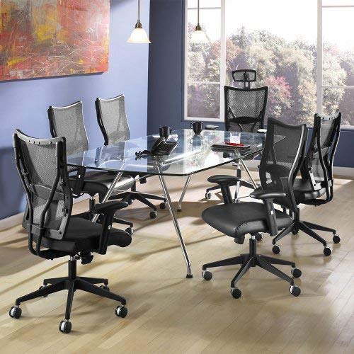 OFM GT3977 Glass Conference Table, 39" x 77"