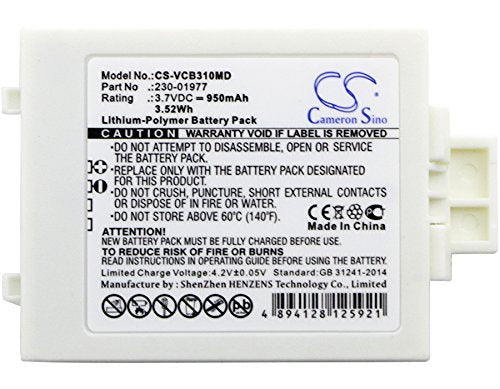 XSPLENDOR (10 Pack) XSP Battery for VOCERA B3000E, B3000N Communications Badge