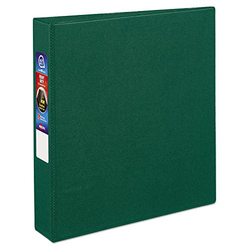 Avery Heavy-Duty Binder with 1.5-Inch One Touch EZD Ring, Green (79785)